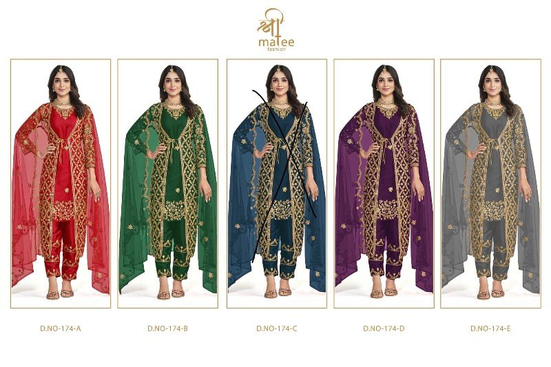 SHREEMATEE FASHION MIRROR VOL-15 174-A TO 174-E 5