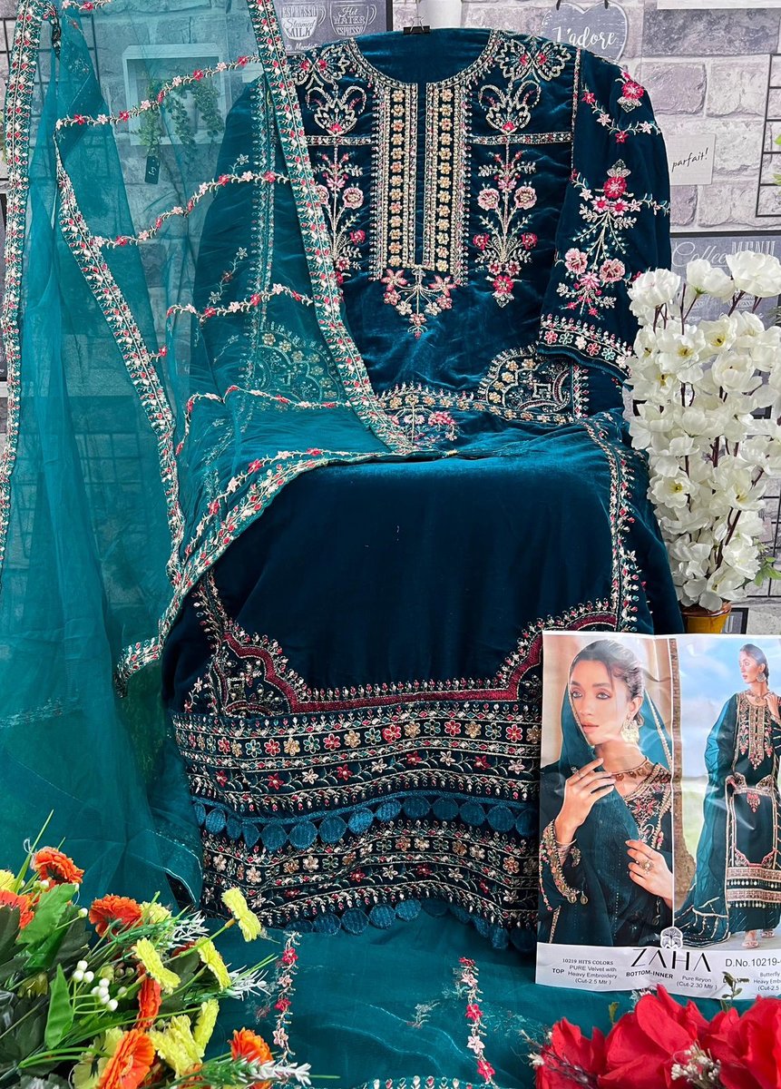 Zaha Aafiya Vol-3 10219 Colors 6