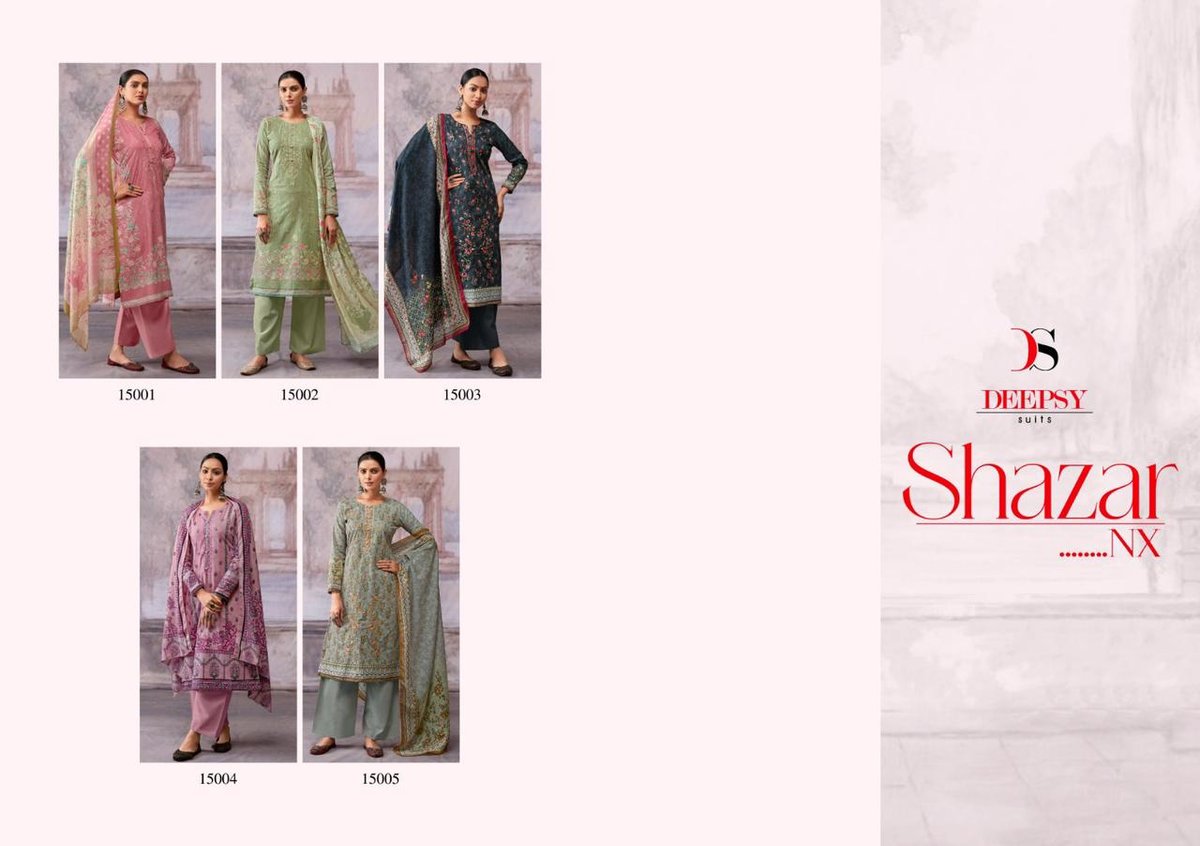DEEPSY SUITS SHAZAR 15001 TO 15005 6