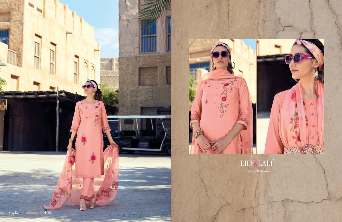 LILY & LALI APPLIQUE 16401 TO 16406 5