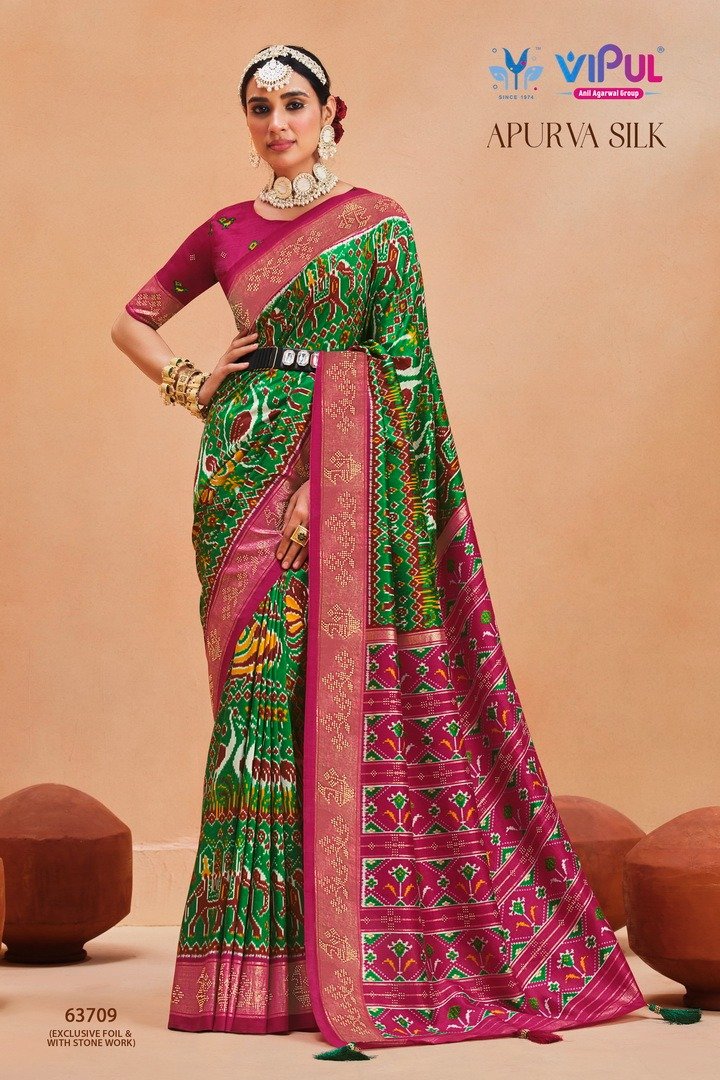 Vipul Fashion Apurva Silk 63702-63719 Series 8