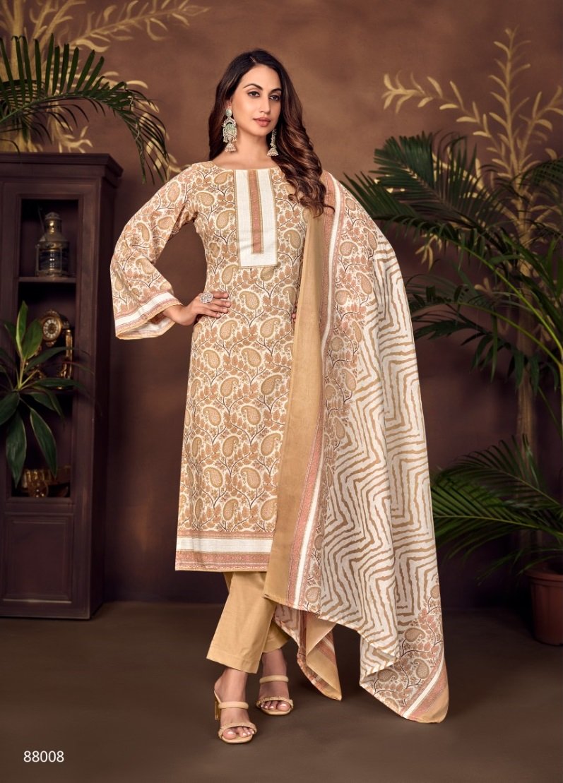 SKT SUITS ADHIRA VOL-6 88001 TO 88008 8