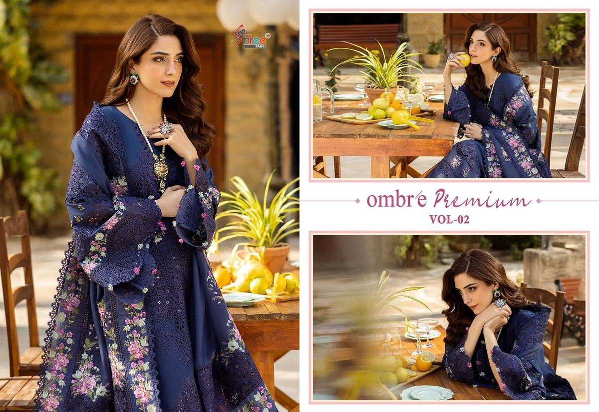SHREE FABS OMBRE PREMIUM VOL-2 3961-3966 SERIES 6
