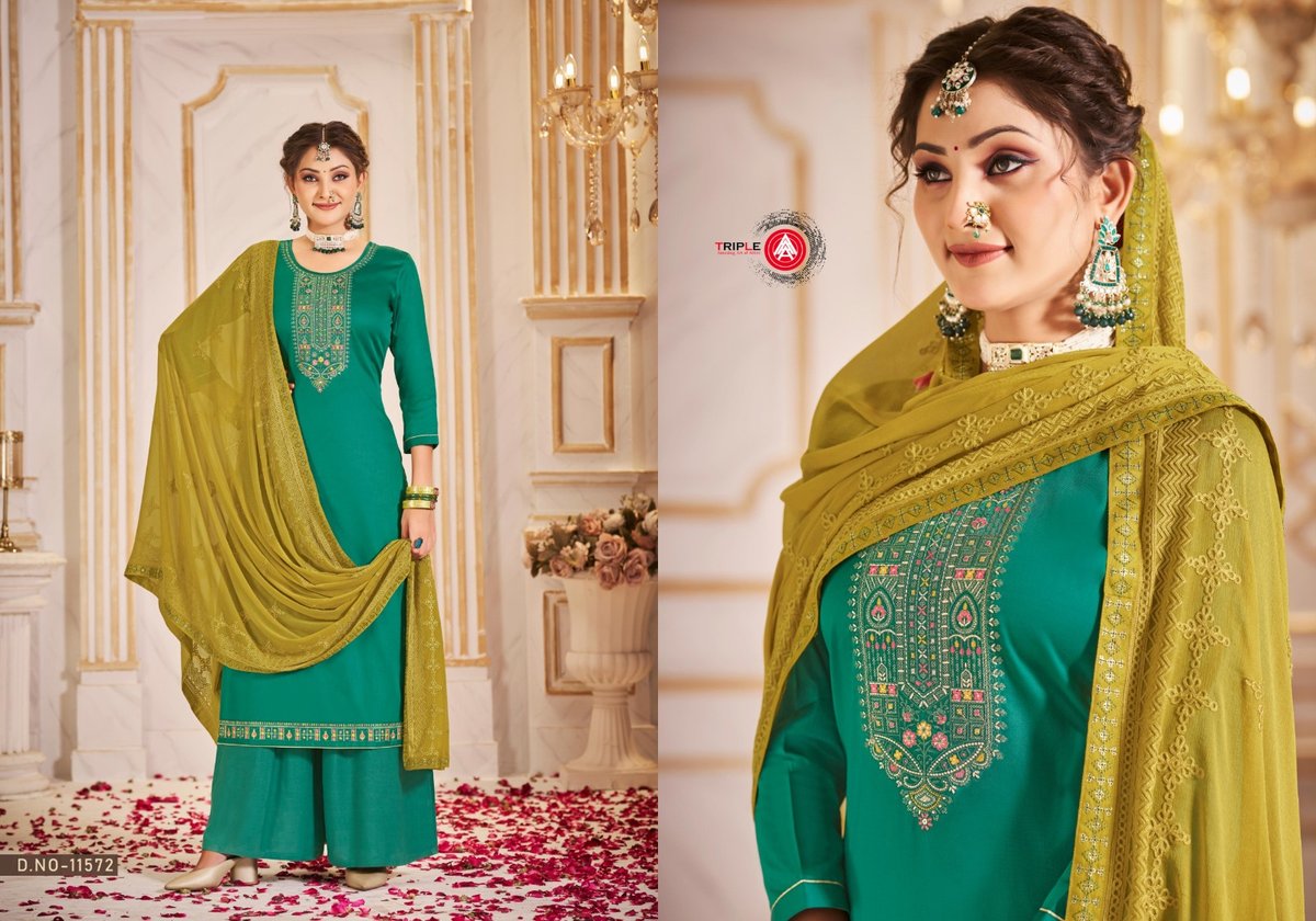 TRIPLE AAA NOOPUR PREMIUM DASTI 11571 TO 11576 2