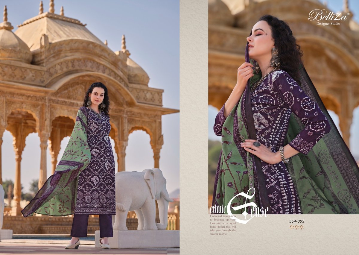 BELLIZA DESIGNER MASHUQA VOL-2 554-001 TO 554-008 3