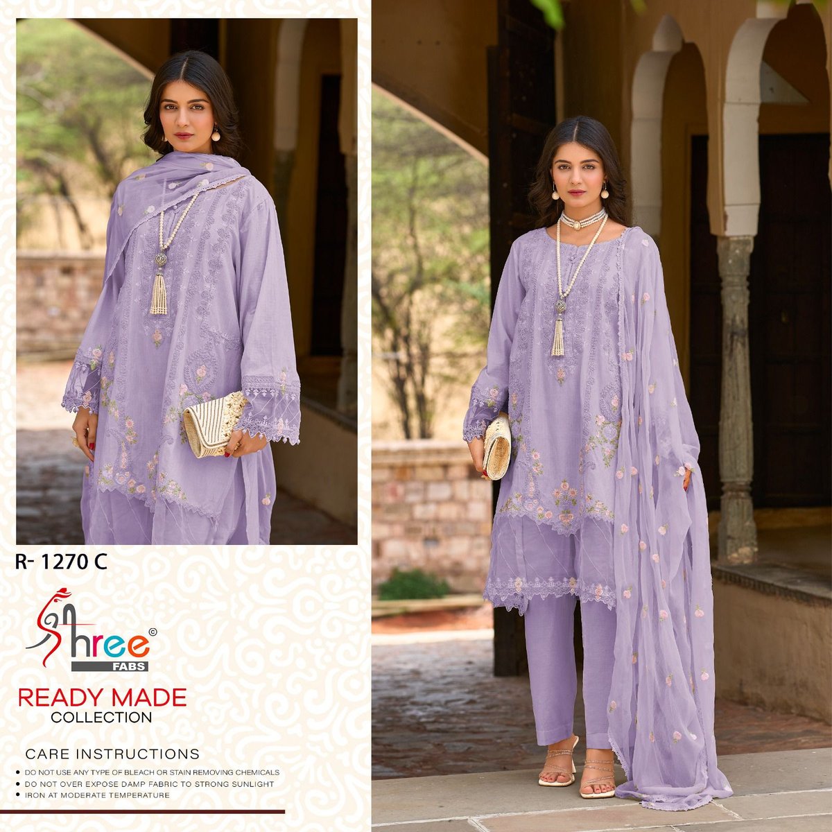 SHREE FAB READY MADE COLLECTION R-1270-A TO R-1270-D 3