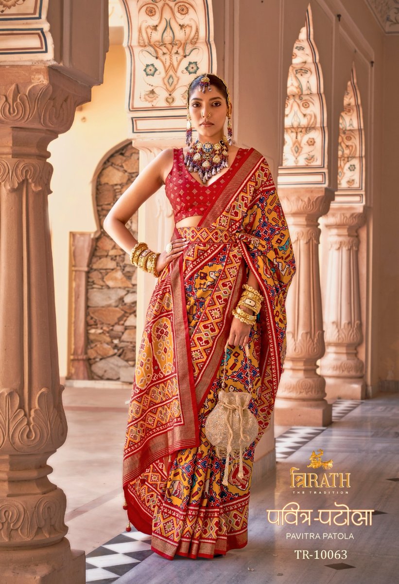 Trirath Pure Pavitra Patola 10055-10066 Series 9