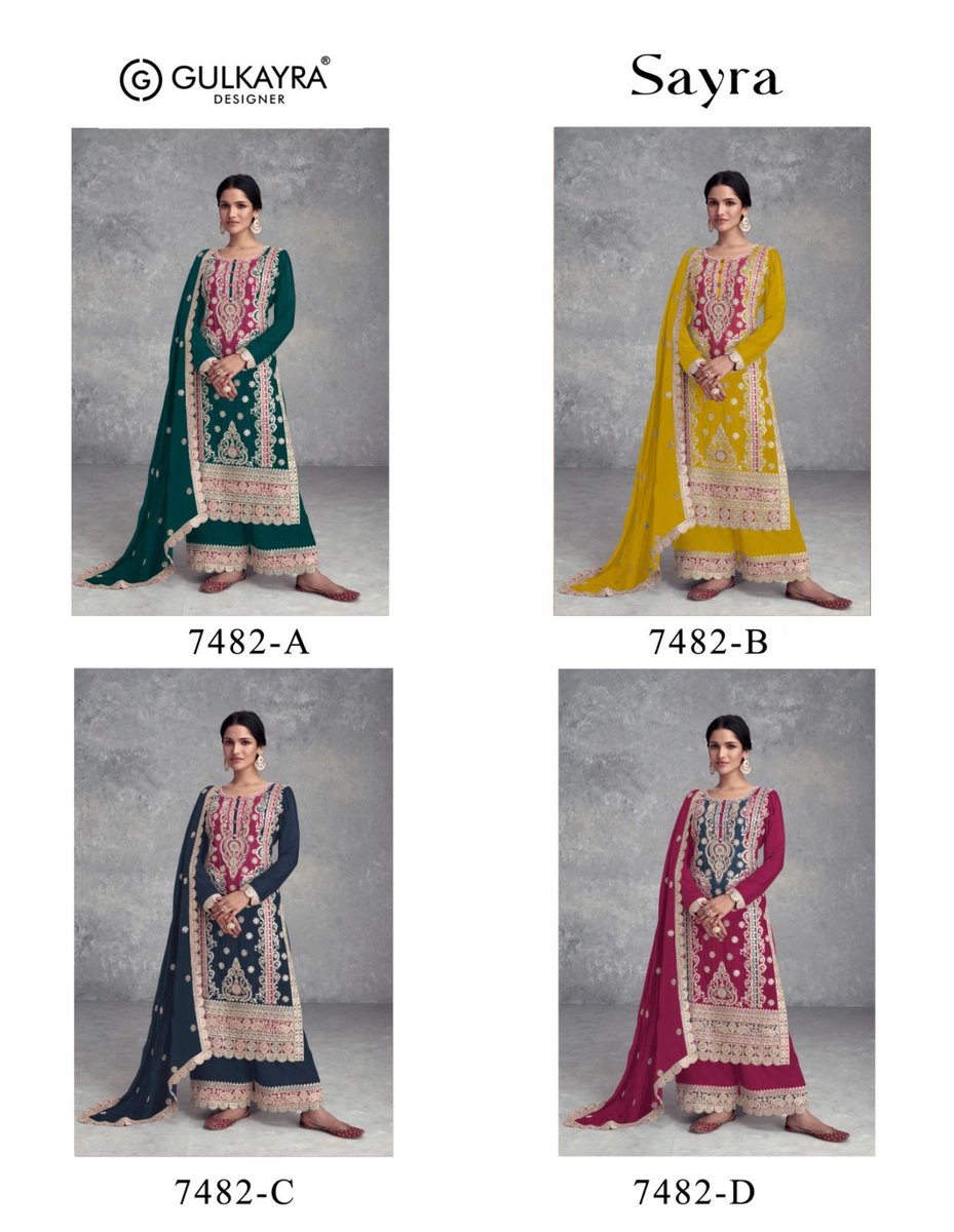 GULKAYRA DESIGNER SAYRA 7482A-7482D 5