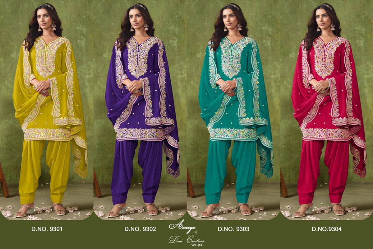 TWISHA AANAYA VOL-193 9301 TO 9304 SERIES 5