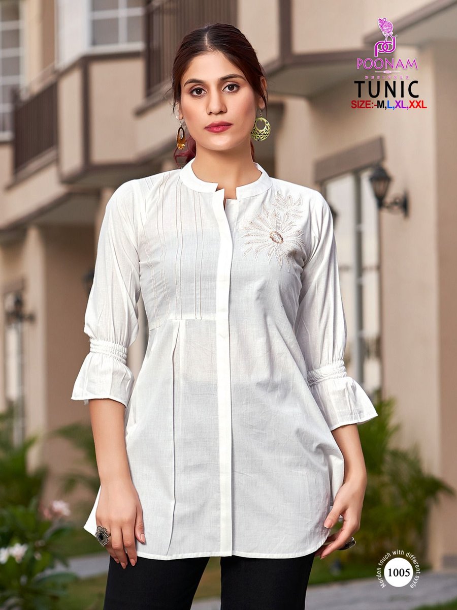 Poonam Designer Tunic 1001-1006 Series 5