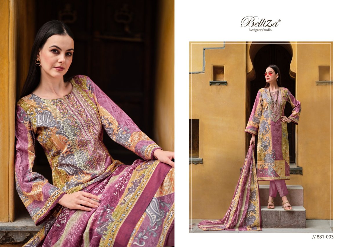 BELLIZA DESIGNER NAIRA VOL-35 881-001 TO 881-008 3