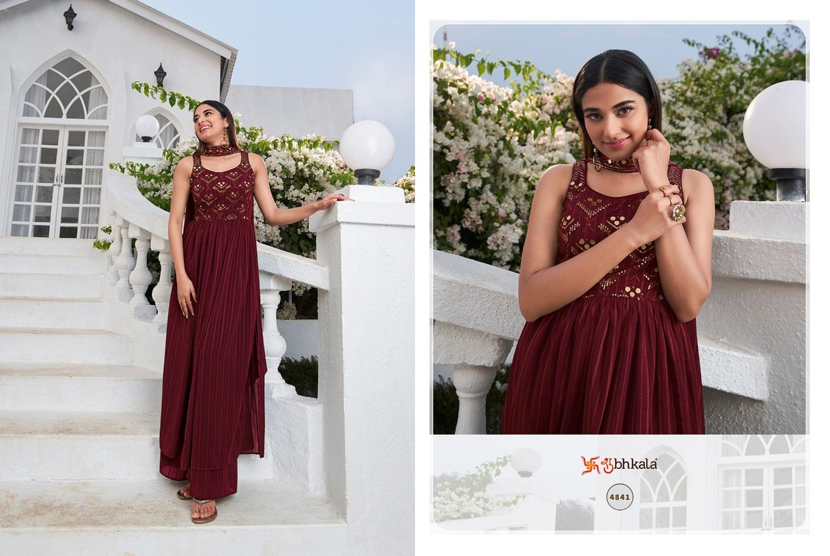 SHUBHKALA FLORY VOL-28 4841 TO 4845 1