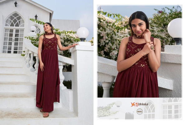 SHUBHKALA FLORY VOL-28 4841 TO 4845
