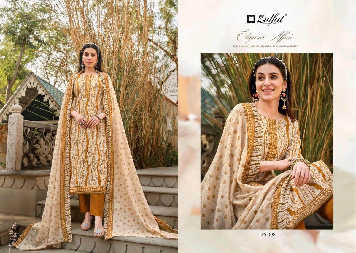 ZULFAT DESIGNER BANI 526-001 TO 526-008 8