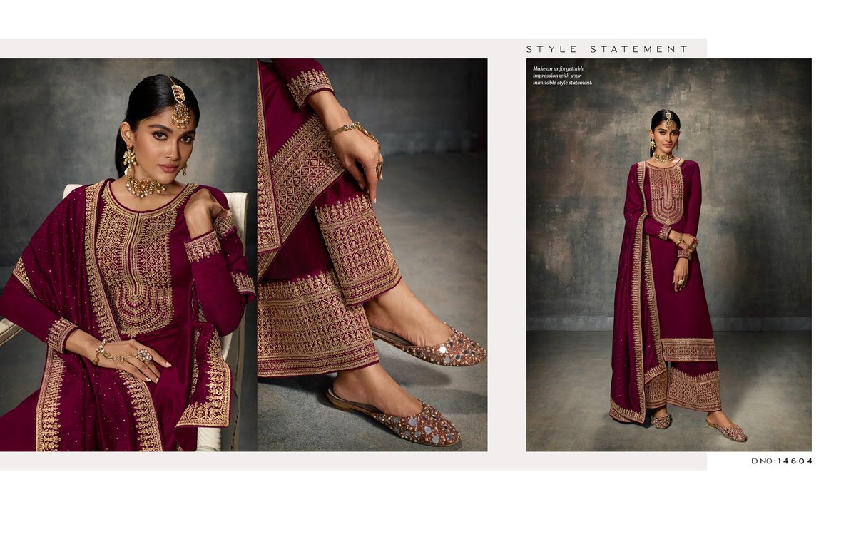 Meera Trendz Zisa Adaa 14601-14606 Series 4