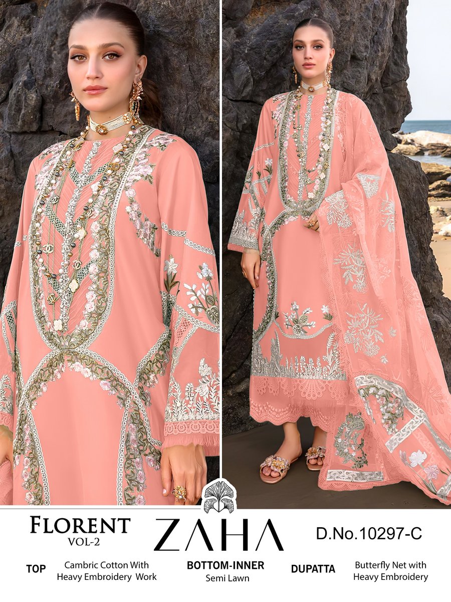 ZAHA FLORENT VOL-2 10297-A TO 10297-D 3