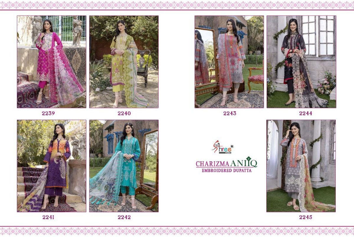 SHREE FAB ANIIQ CHARISMA 2239 TO 2245 8