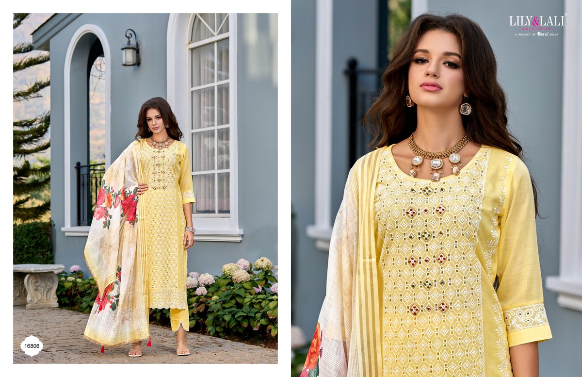 LILY & LALI COTTON CARNIVAL 16801 TO 16806 6