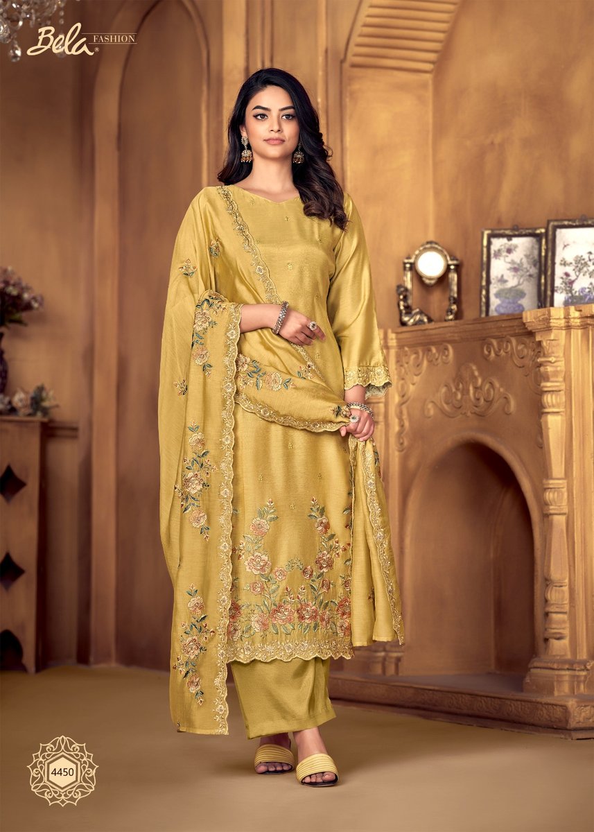 BELA FASHION MASHAL A MAHTAAB 4446 TO 4452 5