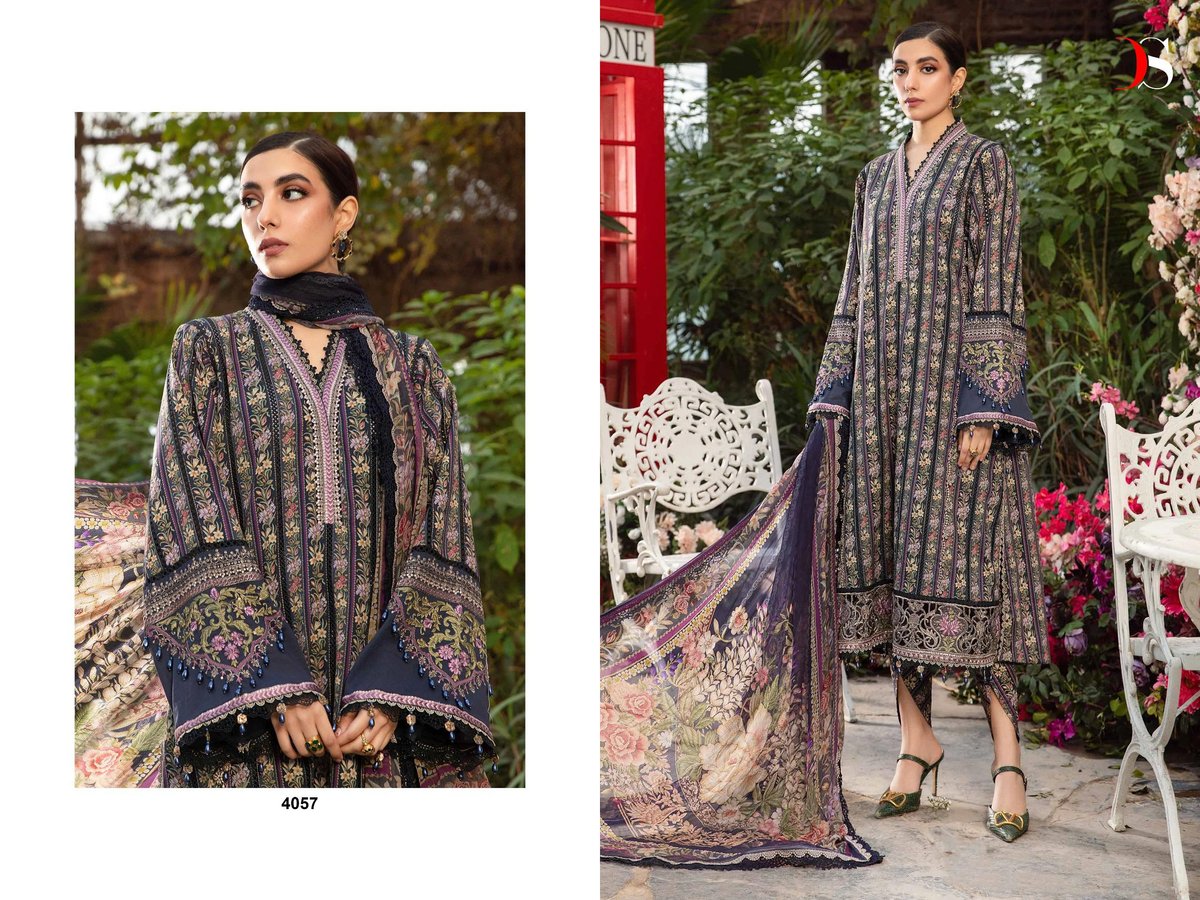 DEEPSY SUITS MARIA B M PRINTS - 24 4051 TO 4058 7