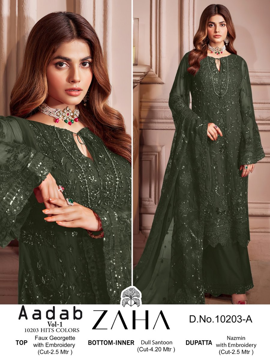 ZAHA AADAB VOL-1 10203-A TO 10203-D 1