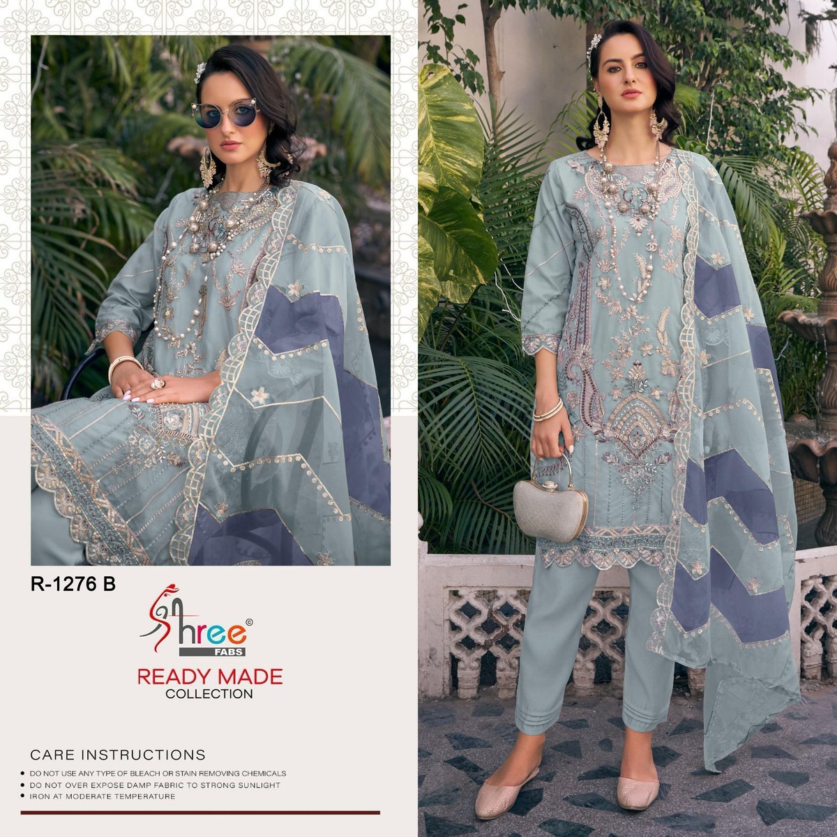 SHREE FAB READY MADE COLLECTION R-1276-A TO R-1276-D 2