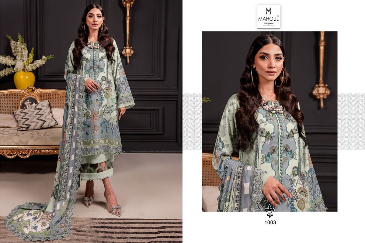 SHARADDHA DESIGNER MEHGUL FIRDOUS VOL-01 1001 TO 1006 3