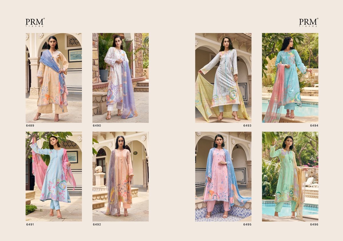 PRM TRENDZ SUNKISSED 6489 TO 6496 9