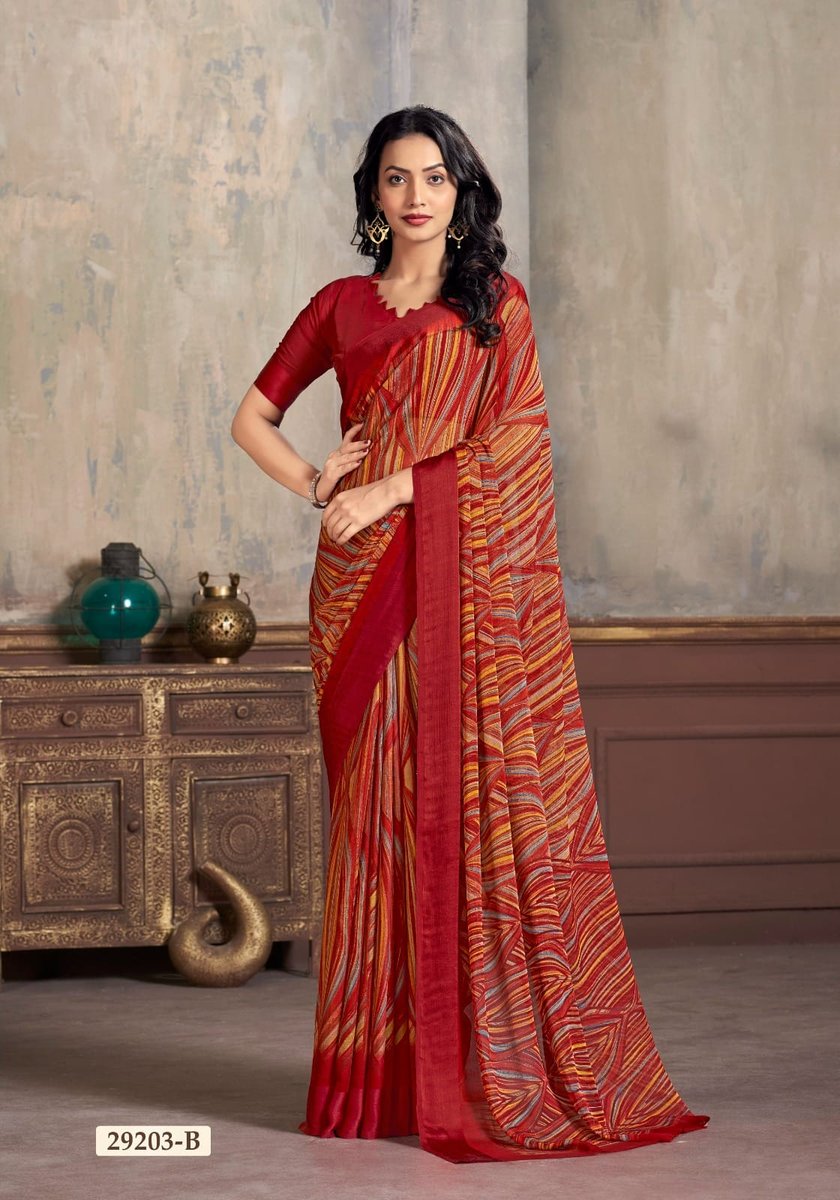 RUCHI SAREE CHERRY-40 29201-A TO 29203-D 10