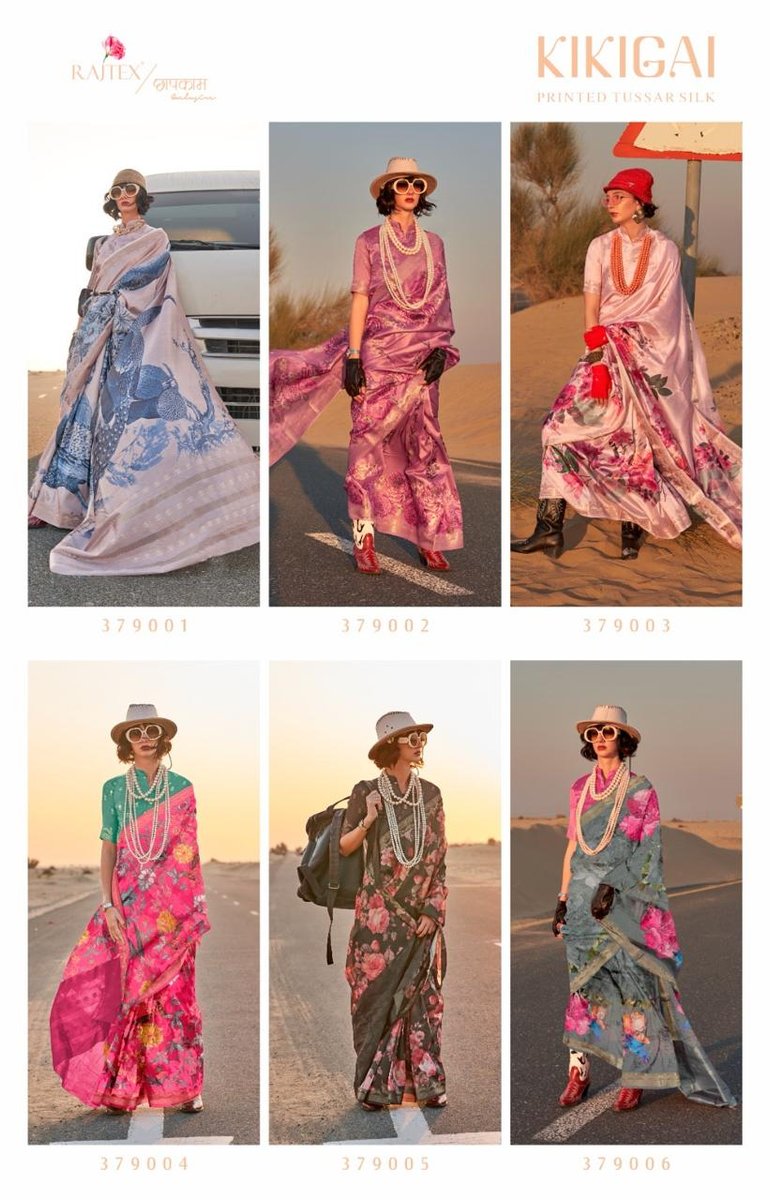 RAJTEX FABRICS KIKIGAI 379001 TO 379006 7