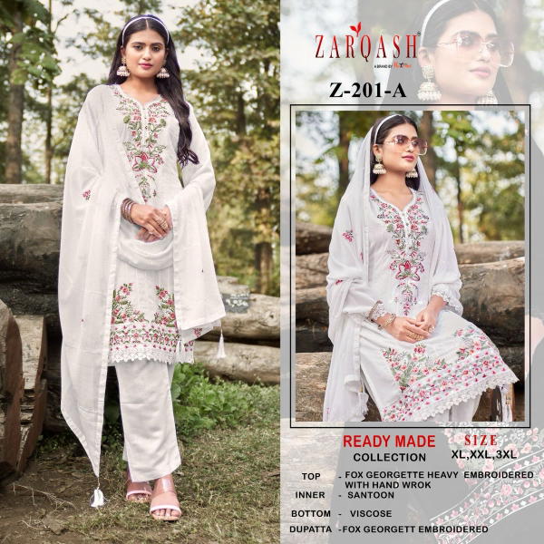 ZARQASH READYMADE COLLECTION Z-201-A TO Z-201-B
