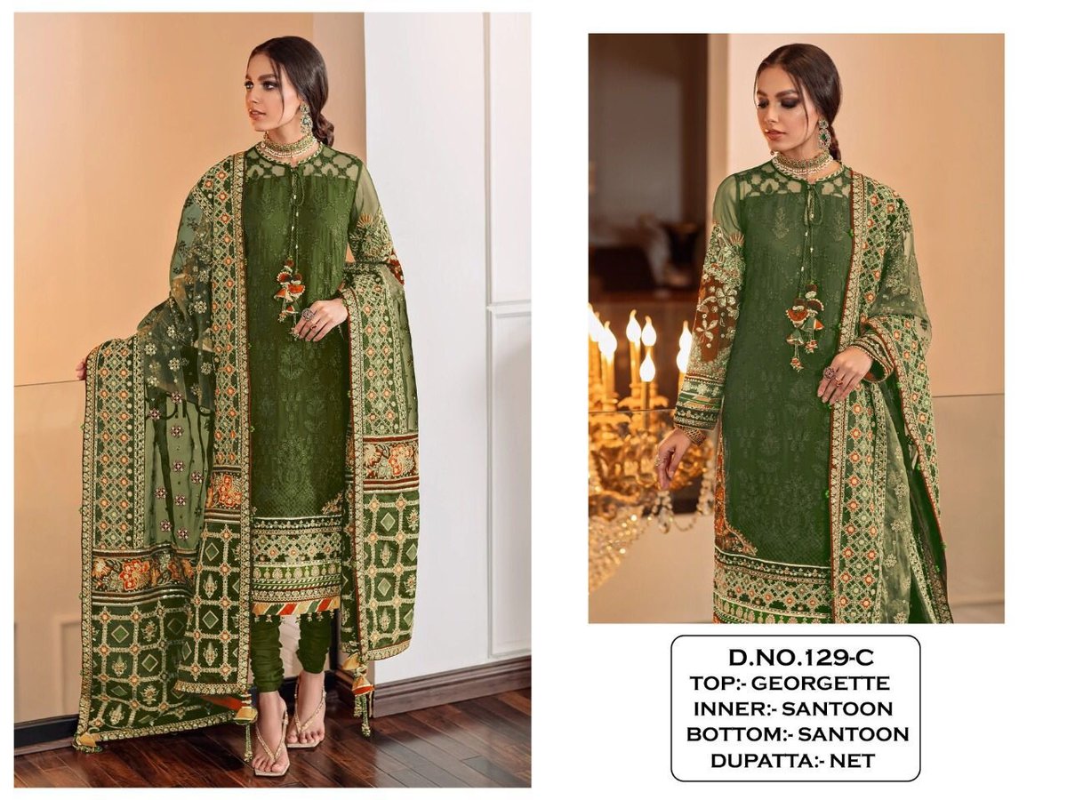 PAKISTANI DESIGNER SUIT KF-129-A TO KF-129-E 3