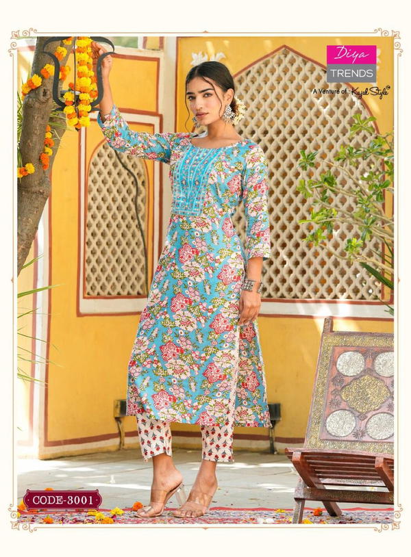 Diya Trends Cotton Candy Vol-3 3001-3008 Series