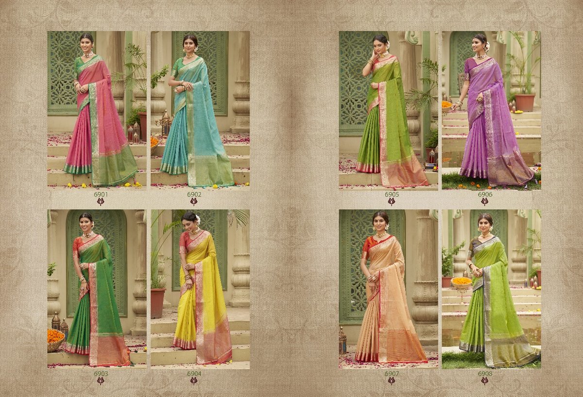 PANKH ANUSHKA VOL-3 6901 TO 6908 9