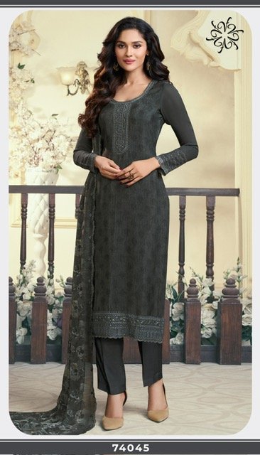 VINAY FASHION KULEESH SILKINA - ROYAL CREPE 47 74041-74048 5