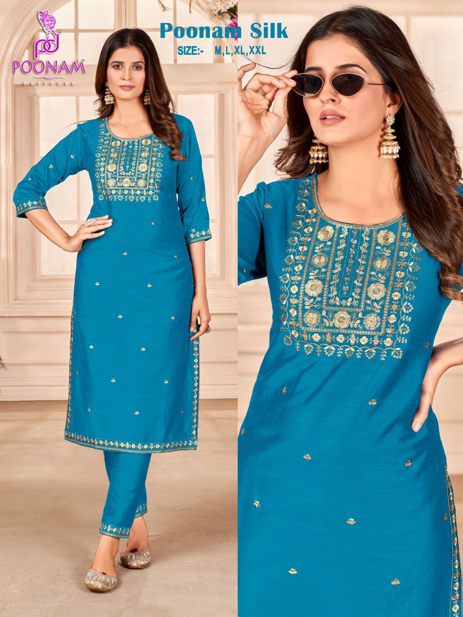 Poonam Designer Poonam Silk 1001-1006 Series 3