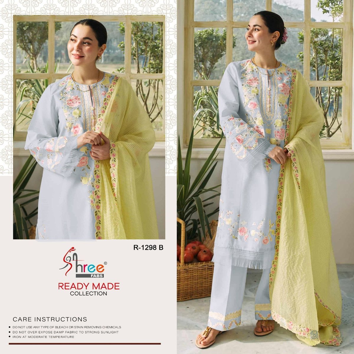 SHREE FAB READY MADE COLLECTION R-1298-A TO R-1298-D 2