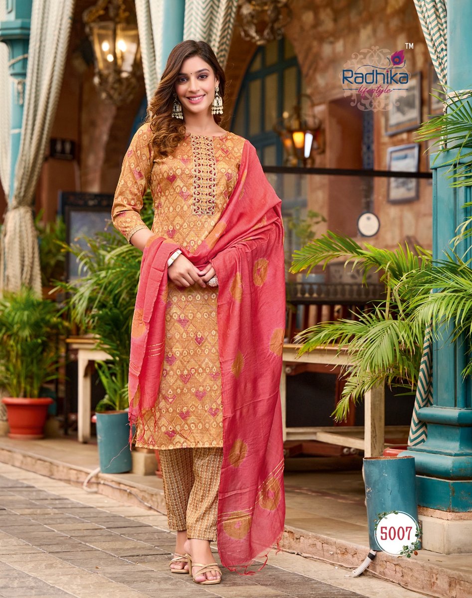 Radhika Lifestyle Seerat Vol-5 5001-5008 Series 7