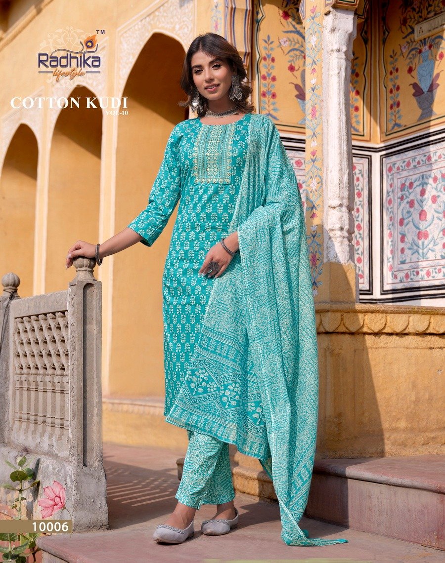 RADHIKA LIFESTYLE COTTON KUDI VOL-10 10001 TO 10008 6