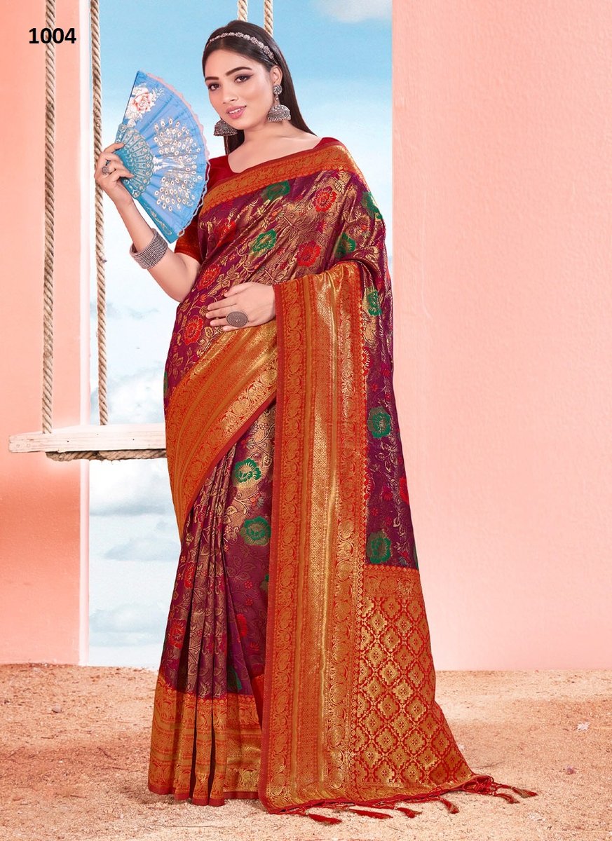 Sangam Print Manisha 1001-1006 Series 4