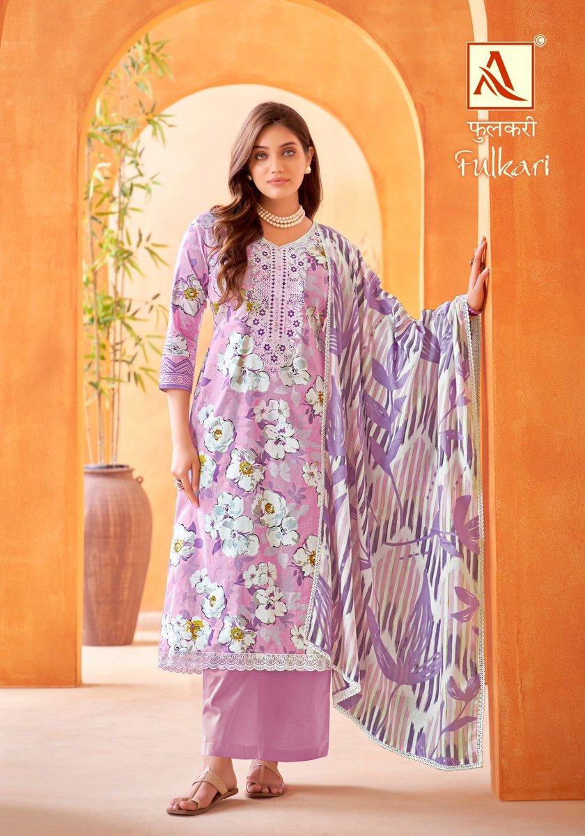 ALOK SUIT FULKARI H-1523-001 TO H-1523-008 8