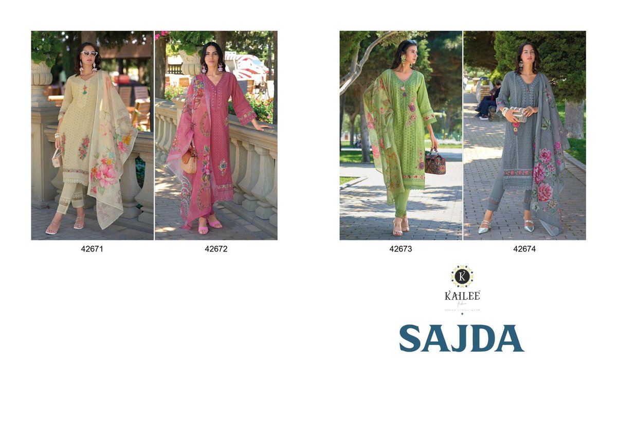 KAILEE FASHION SAJDA 42671 TO 42674 5