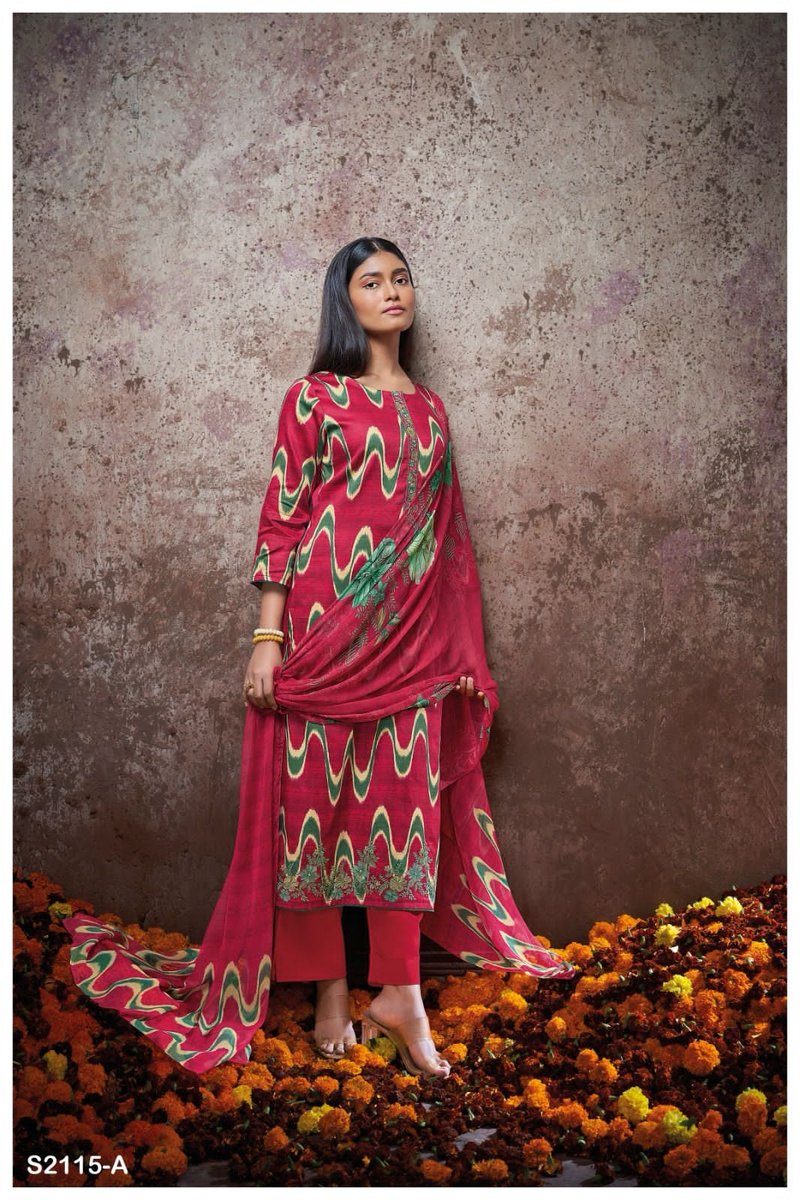 GANGA SALLIE S-2115-A TO S-2115-D 1