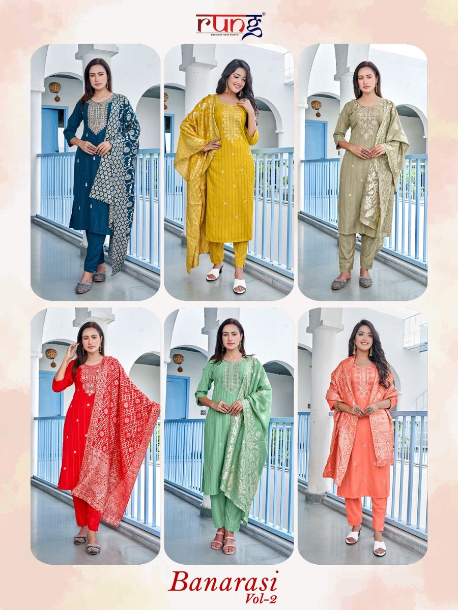 Rung Banarasi Vol-2 1001-1006 Series 7