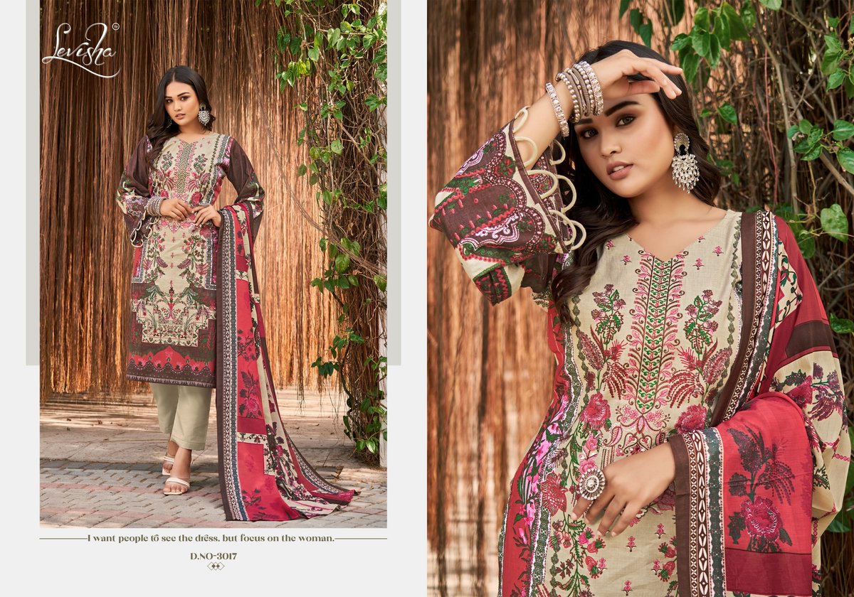 LEVISHA NAIRA NX VOL-3 3013 TO 3019 5
