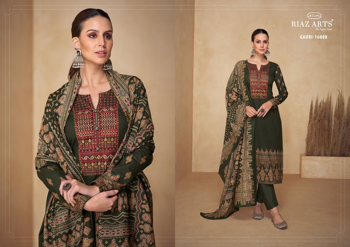 RIAZ ARTS GAURI 16001 TO 16008 8