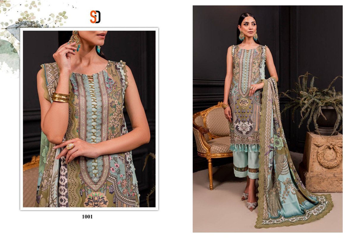 SHARADDHA DESIGNER NEEDLE WONDER VOL-01 1001 TO 1004 1