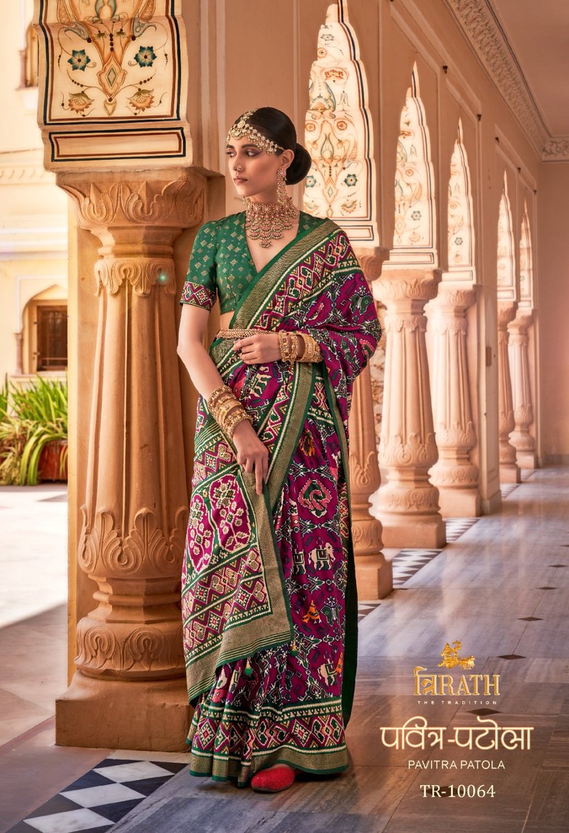 Trirath Pure Pavitra Patola 10055-10066 Series 10