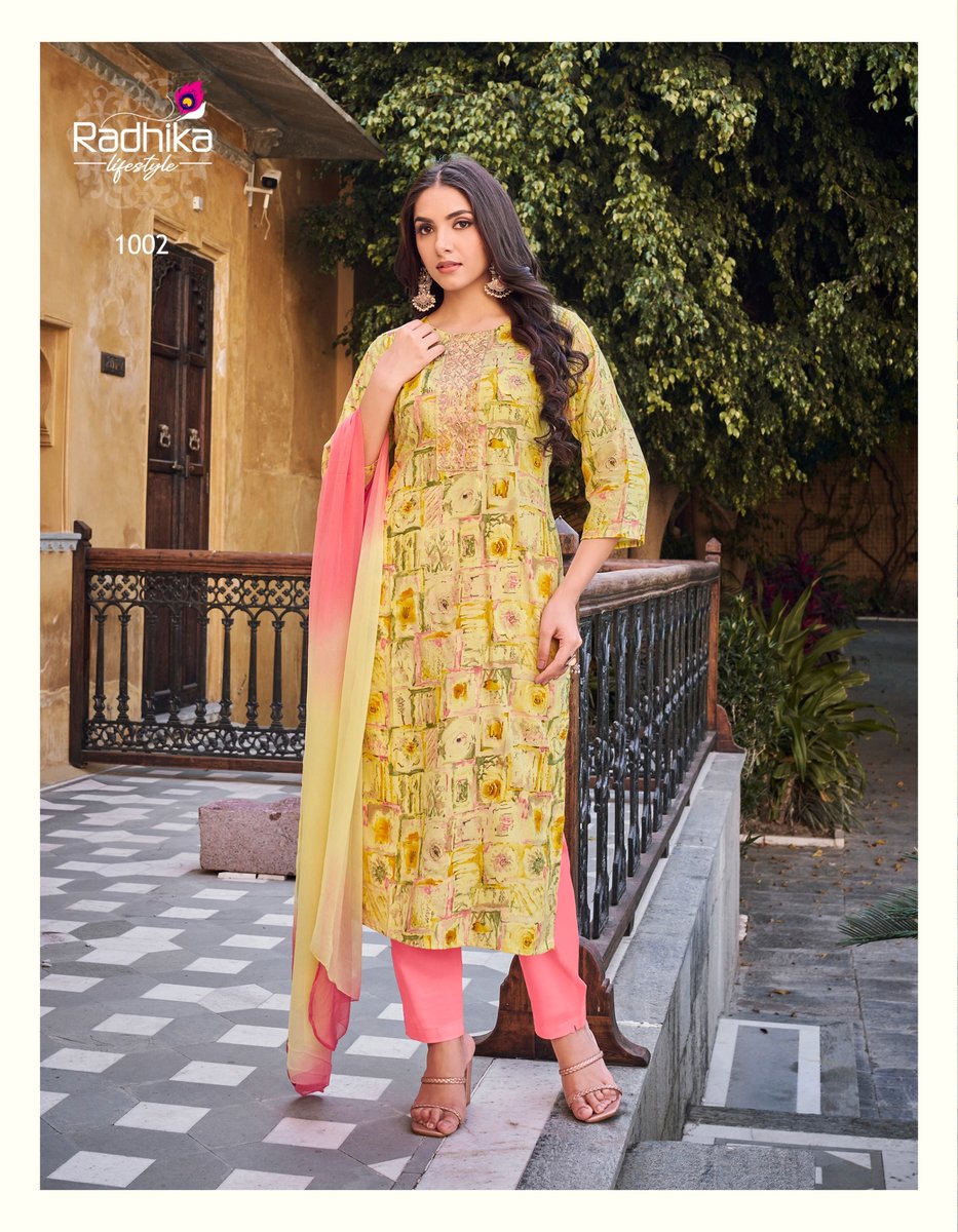 RADHIKA LIFESTYLE CASUAL VOL-1 1001 TO 1006 2