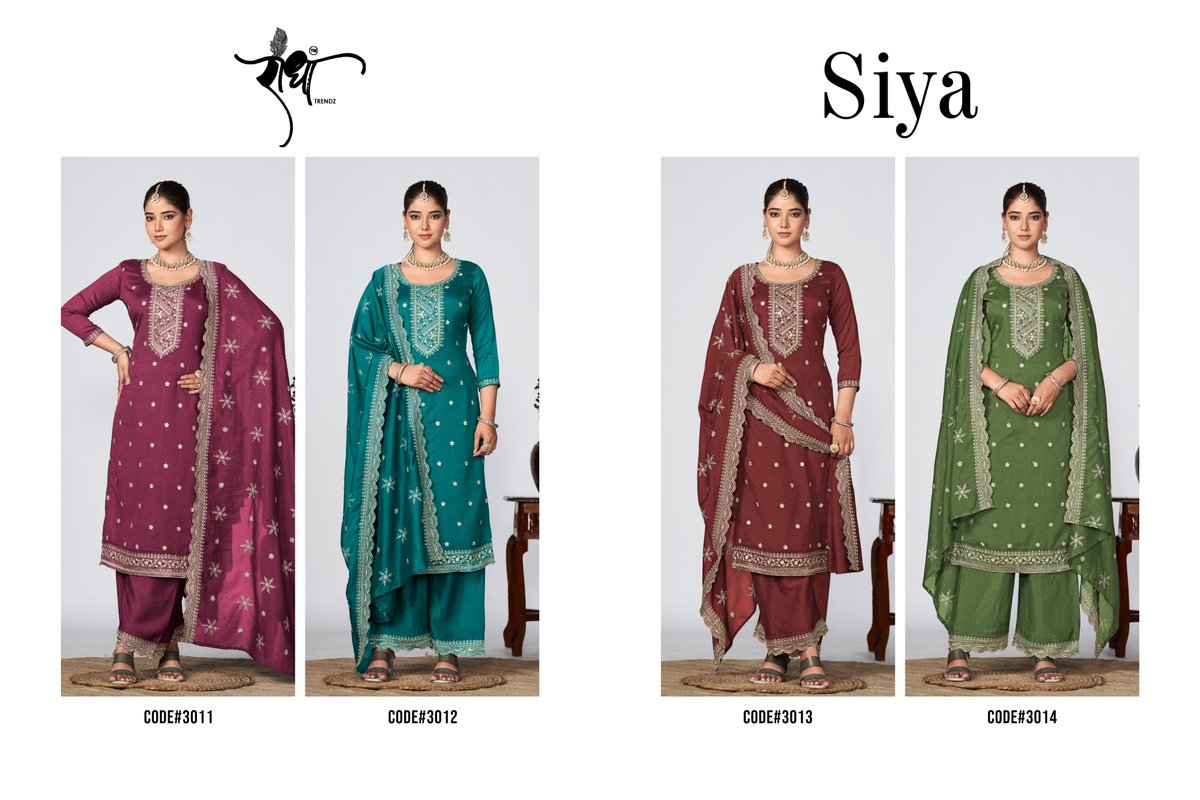 RADHA TRENDZ SIYA 3011 TO 3014 5